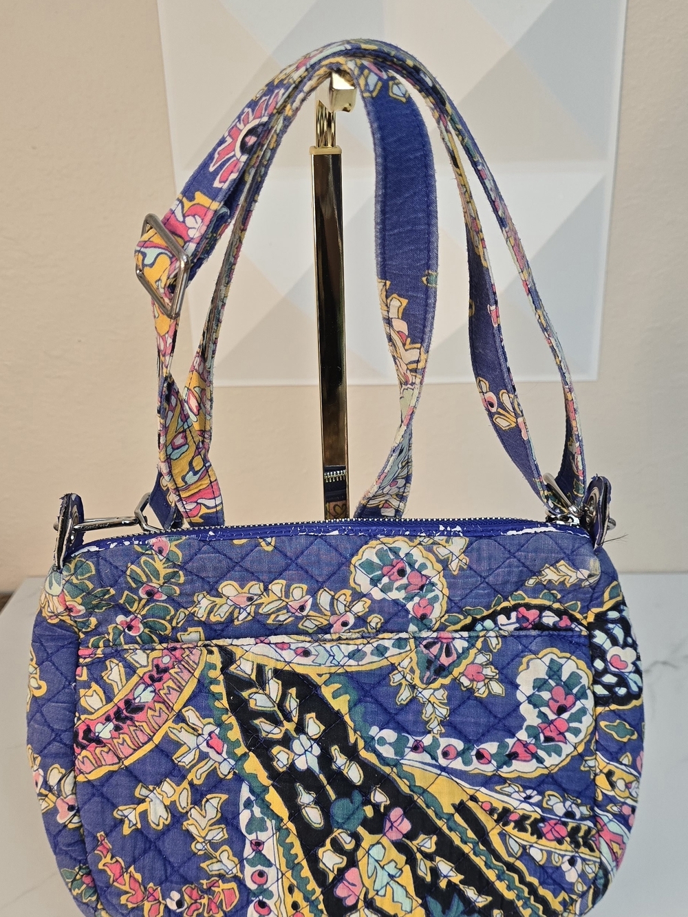 Vera Bradley Rehab Bundle Backpack & Crossbody Purse Set | Quilted Floral Bags - Picture 5 of 5